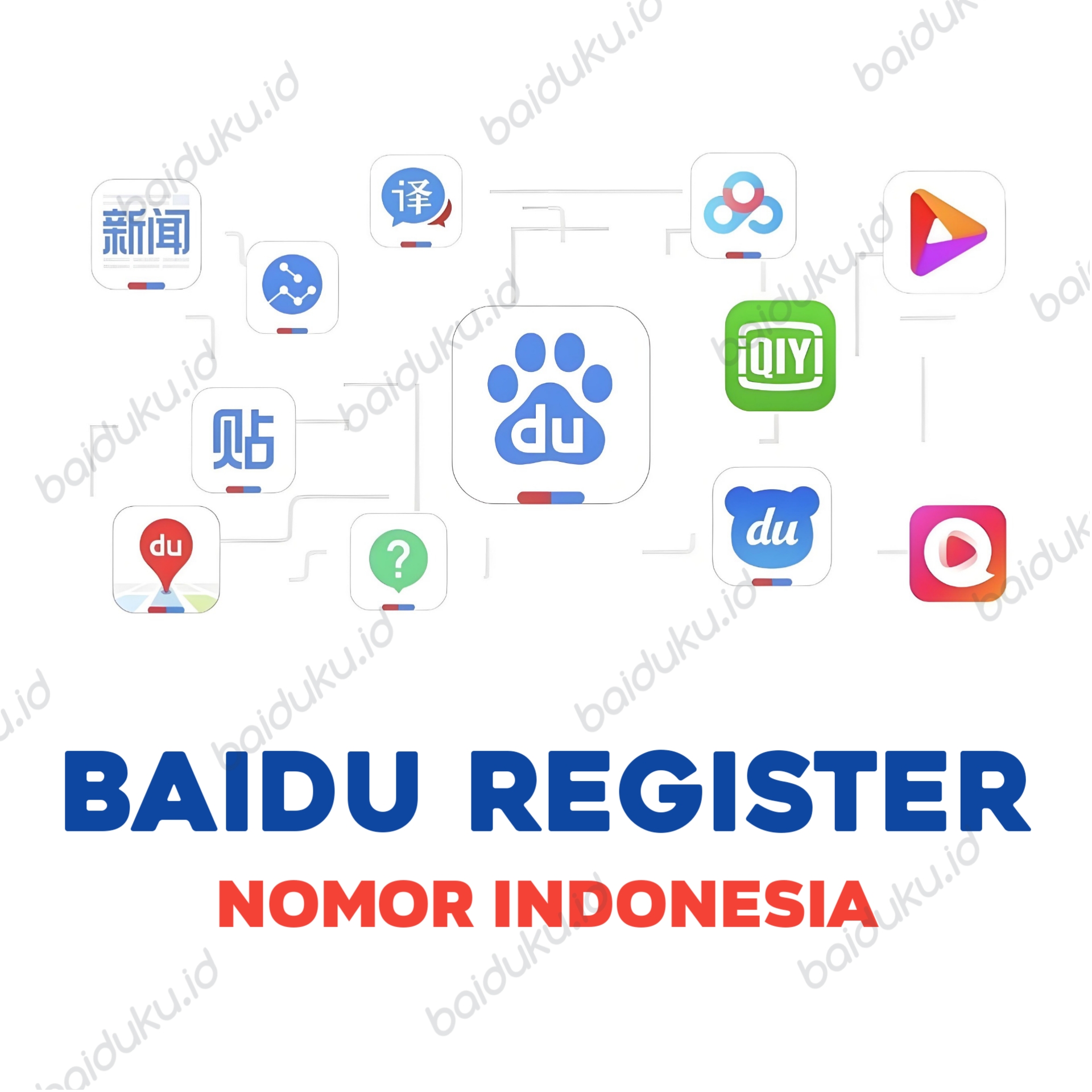Jasa pembuatan akun baidu